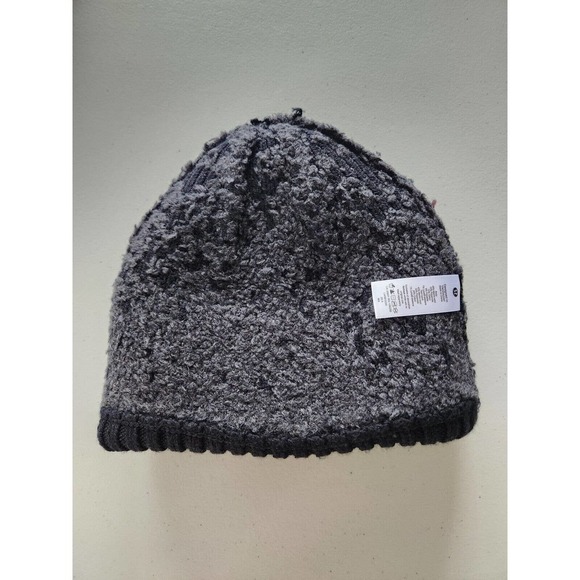 NWT Lululemon Ombre Knit Textured Beanie One size Black Gray